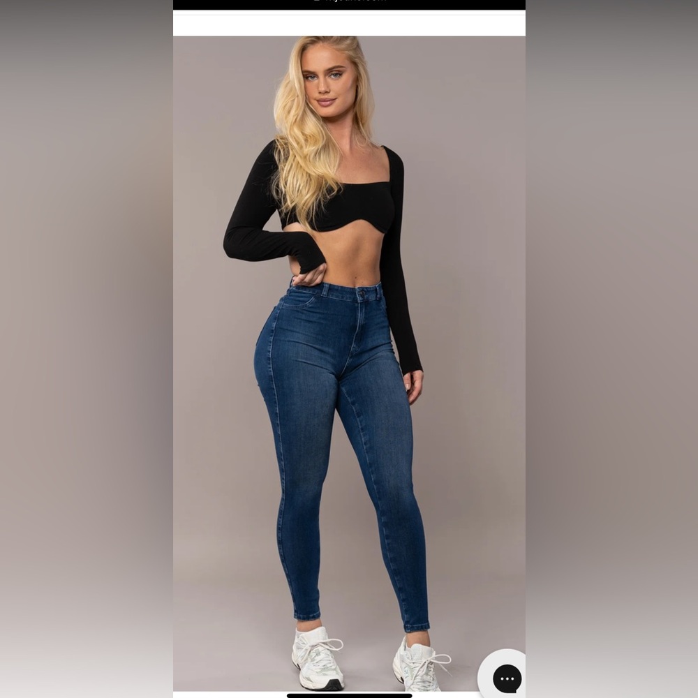 Fit jeans 360 deep indigo size X-Small